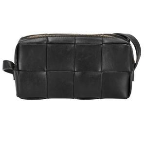 Bottega Veneta 
Black Micro Shoulder Bag Intrecciato